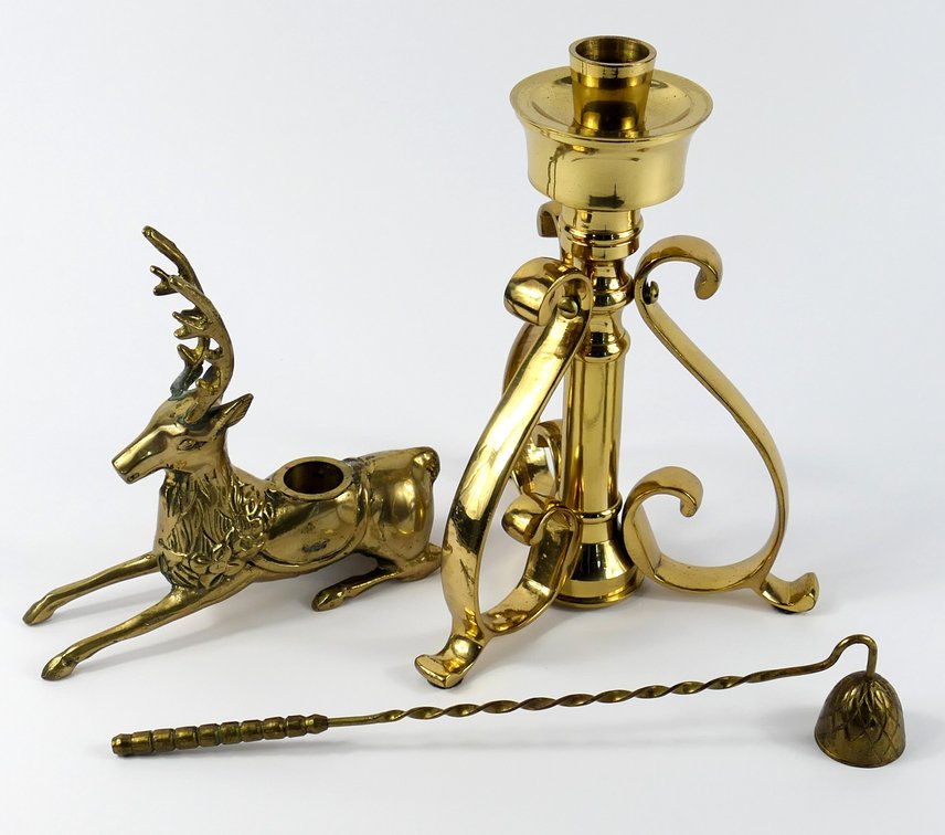 Brass Candle Items