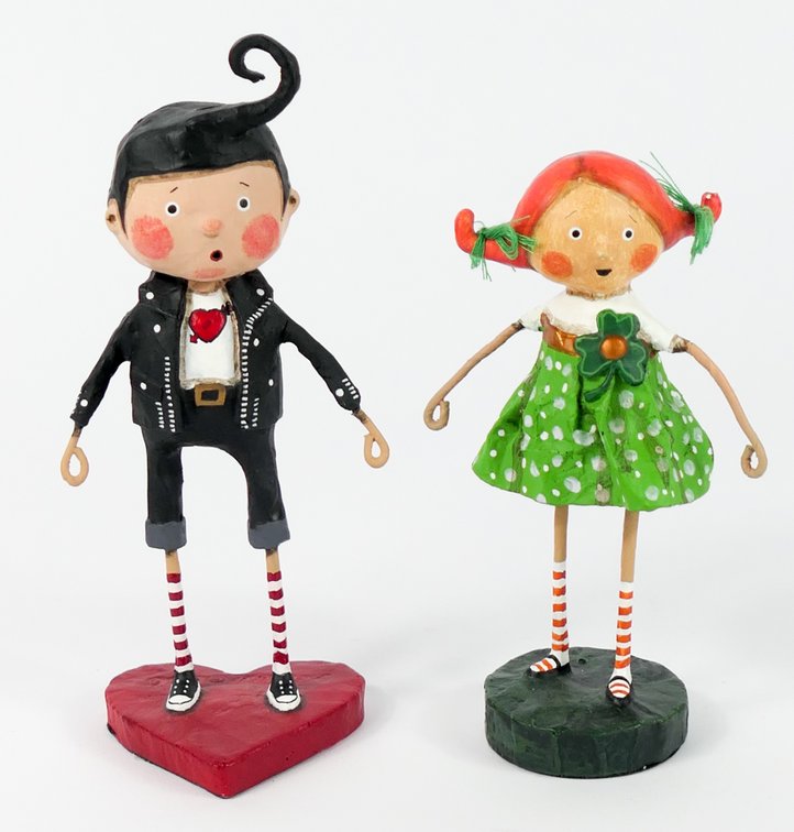 Two Lori Mitchell Figurines