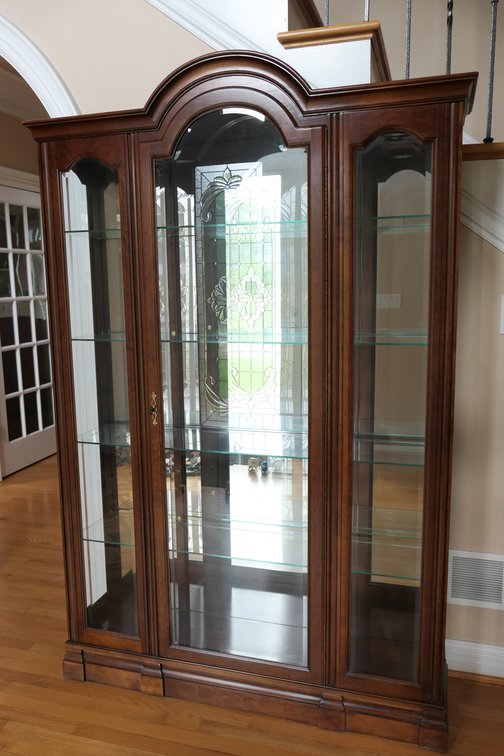 Lighted Curio Cabinet by Jasper Cabinet