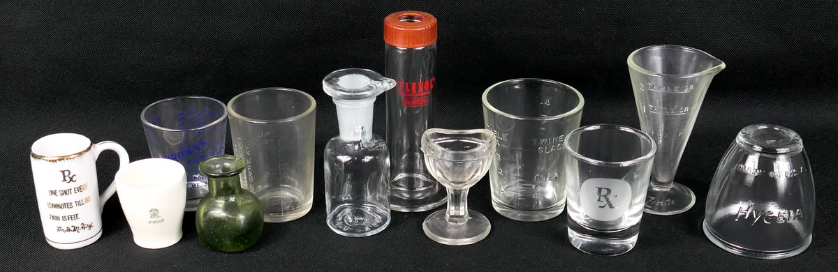 Small Pharmacy Glasses