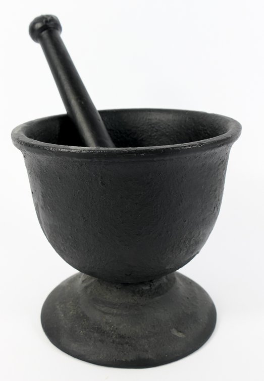 Heavy Cast Iron Mortar and Pestle