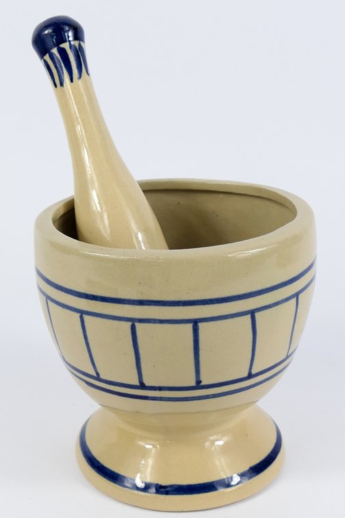 Ceramic Mortar and Pestle