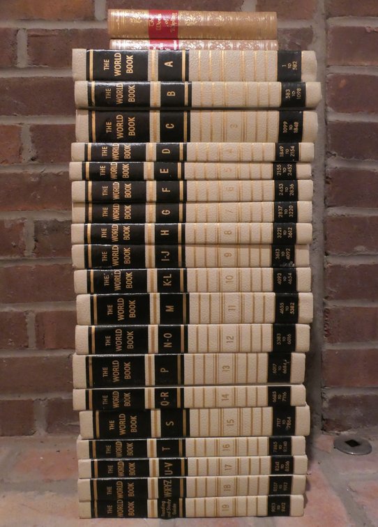 1959 The World Book Encyclopedia Set