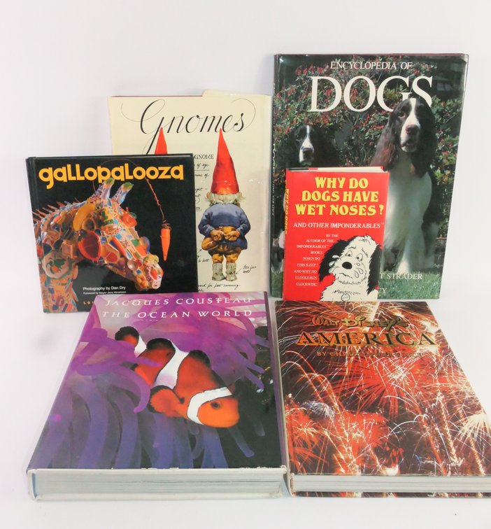 Collection of Various Coffee Table Books