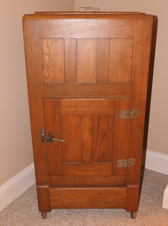 Antique Oak Ice Box
