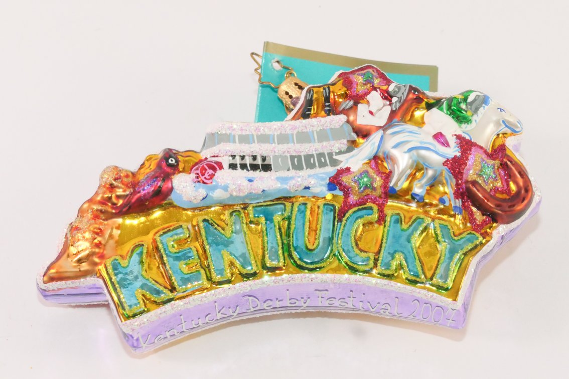 Christopher Radko Kentucky Derby Festival 2007 Ornament