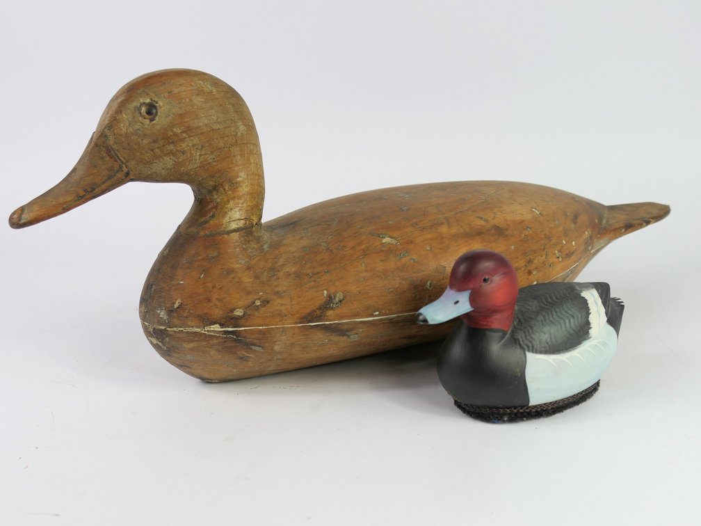 Hand-Carved Antique Decoy Duck