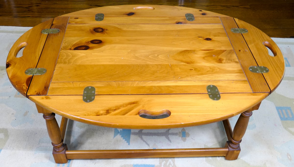 Chippendale Style Pine Coffee Table