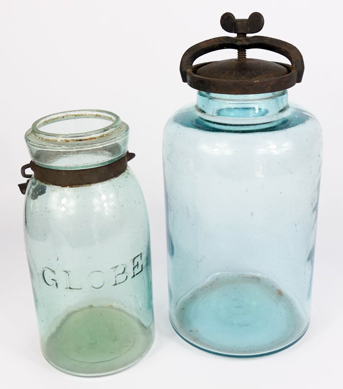 Antique Food Storage Jars