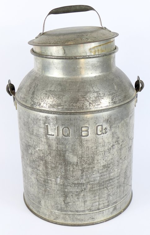 Galvanized Aluminum Milk Can