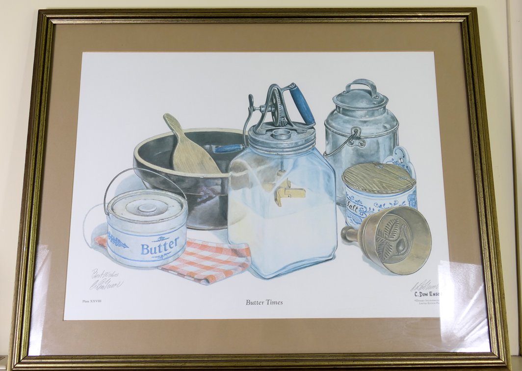 Don Ensor Framed Print Butter Times