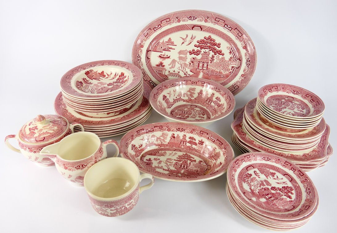 Johnson Brothers Pink Willow China