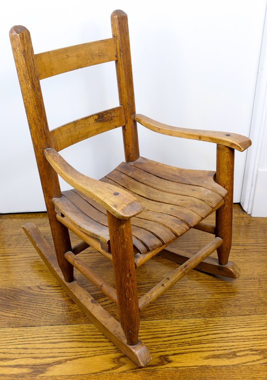 Country Style Childs Rocking Chair