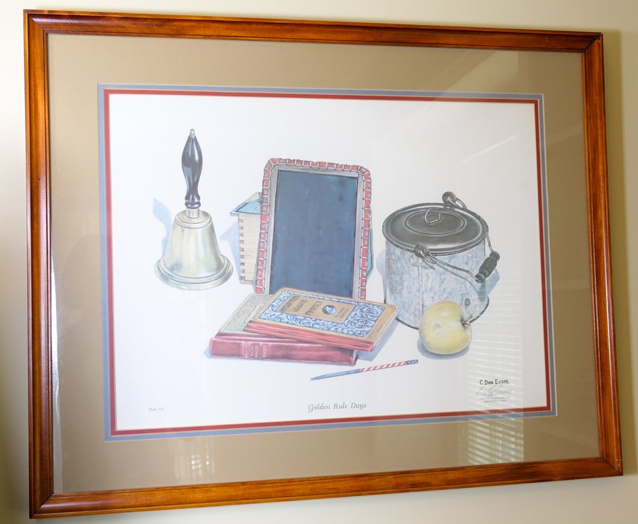 Don Ensor Framed Print Golden Rule Days