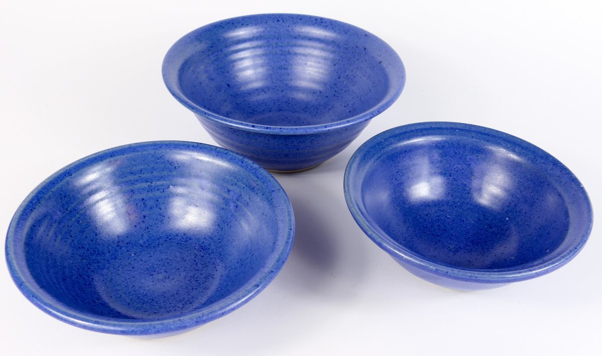 Frye Studio Pottery Nesting Bowls