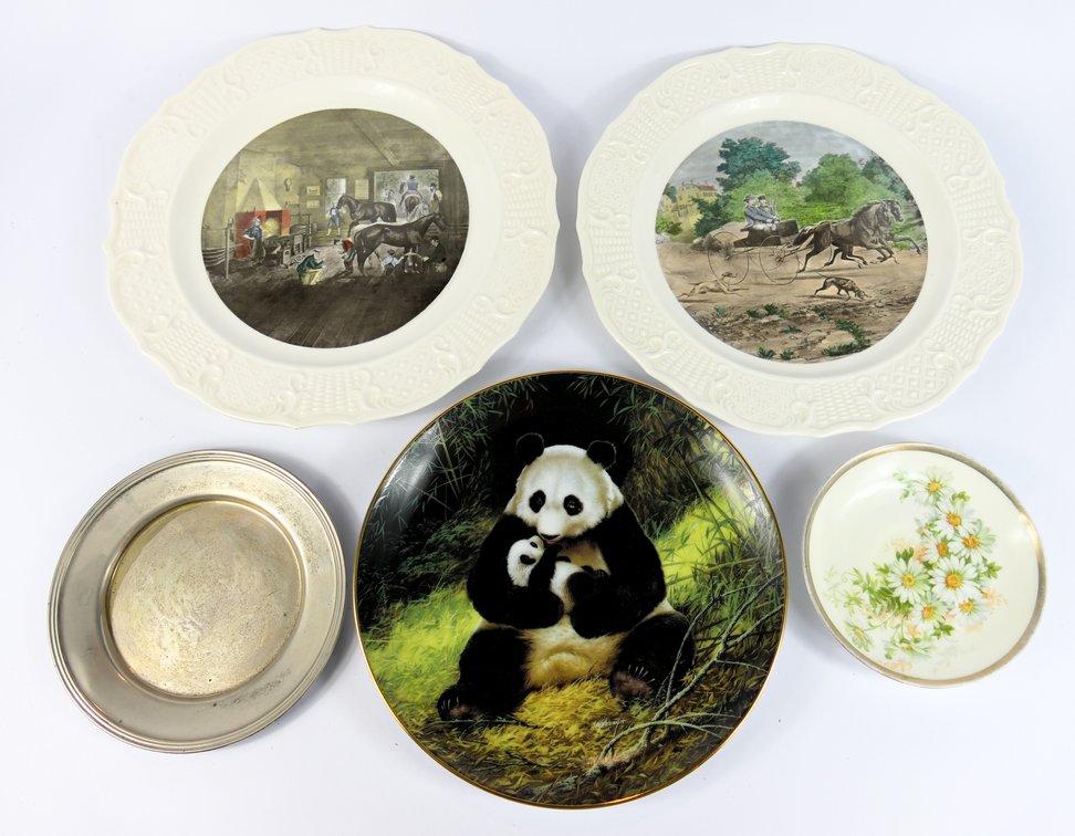 Five Decorative Plates