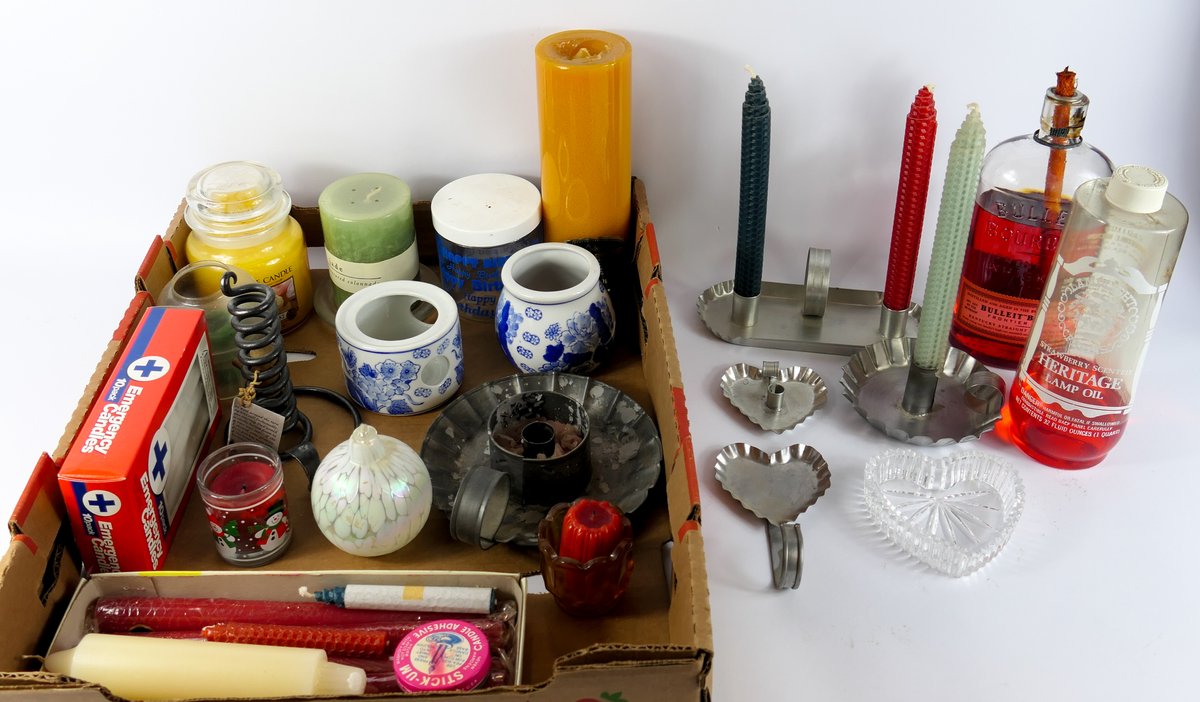 Candles and Holders
