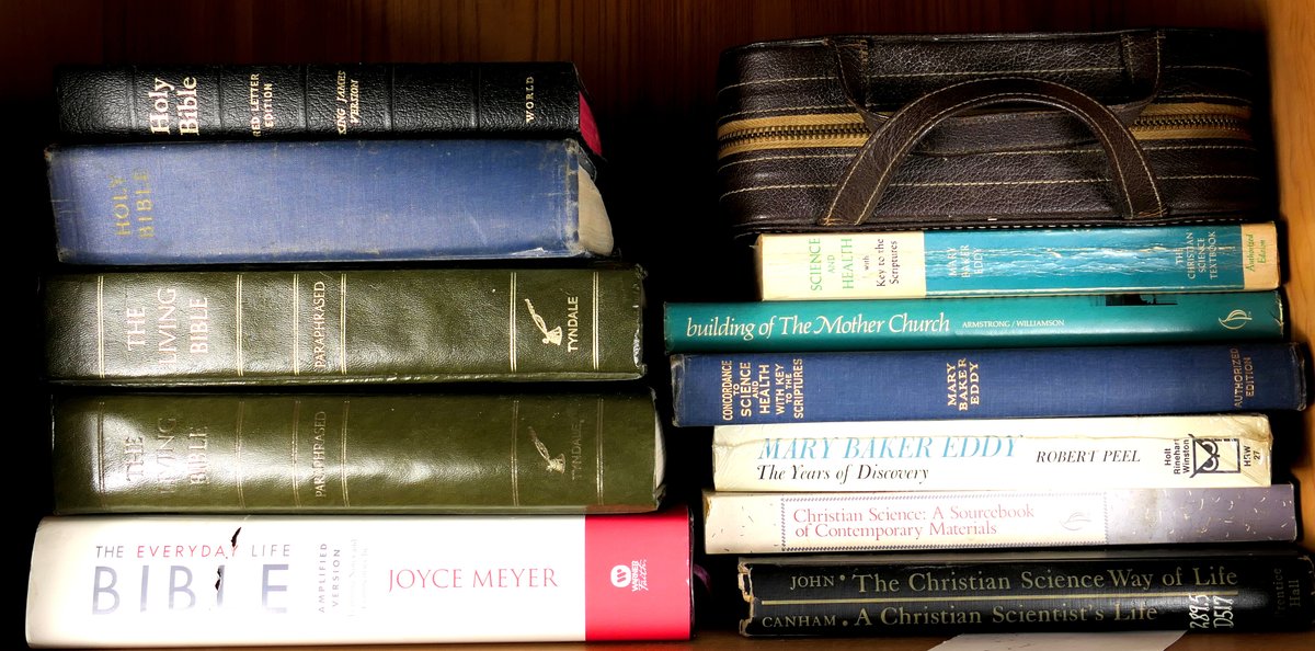 Holy Bibles and Christian Science Books