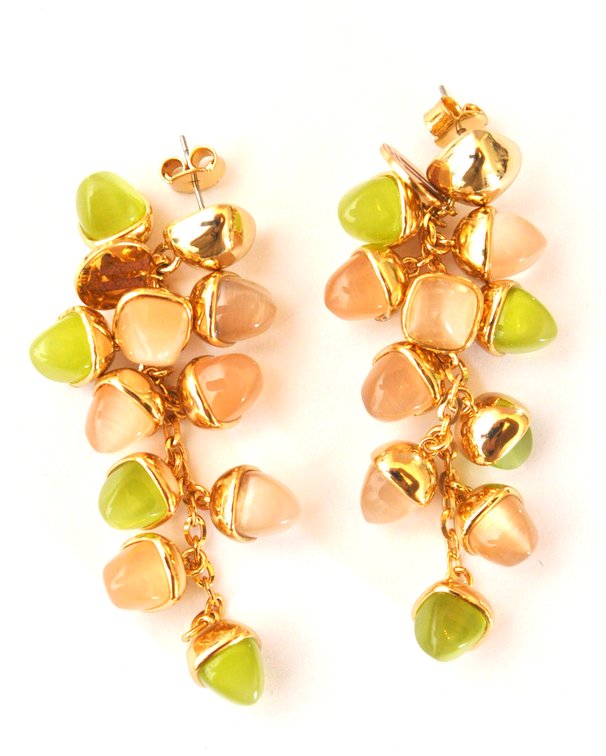 Ciara Collection Halo Drop Earrings