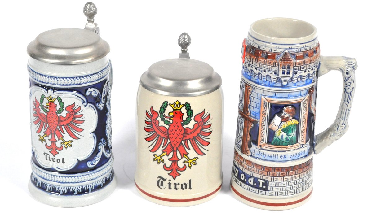 Three Beer Steins