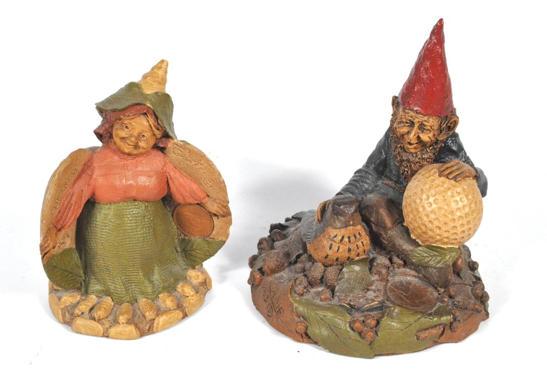 Tom Clark Birdie and Clementine Figures