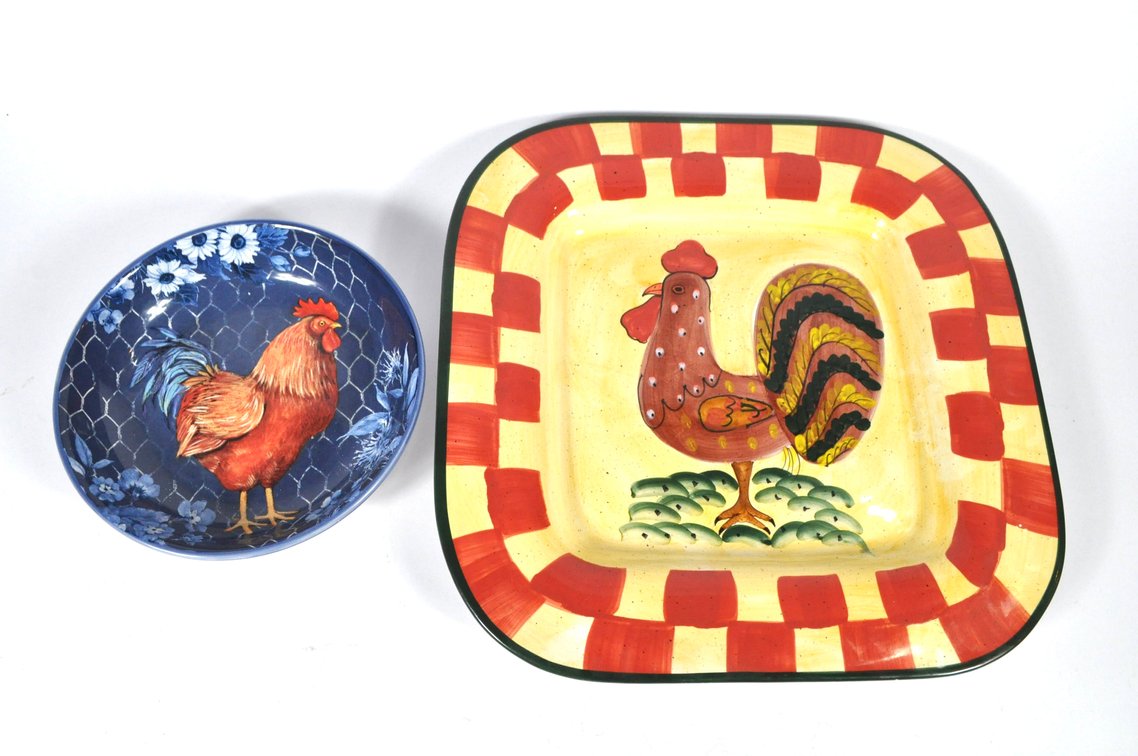Rooster Pasta Bowls