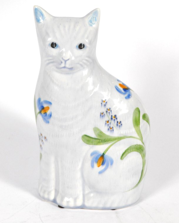 Vintage N.S. Gustin Co. Cat Figurine