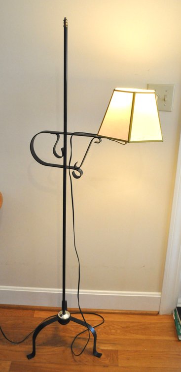 Wrought Iron Lamp