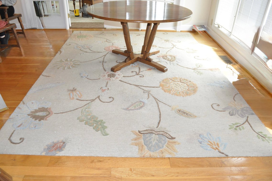 Floral Wool Rug