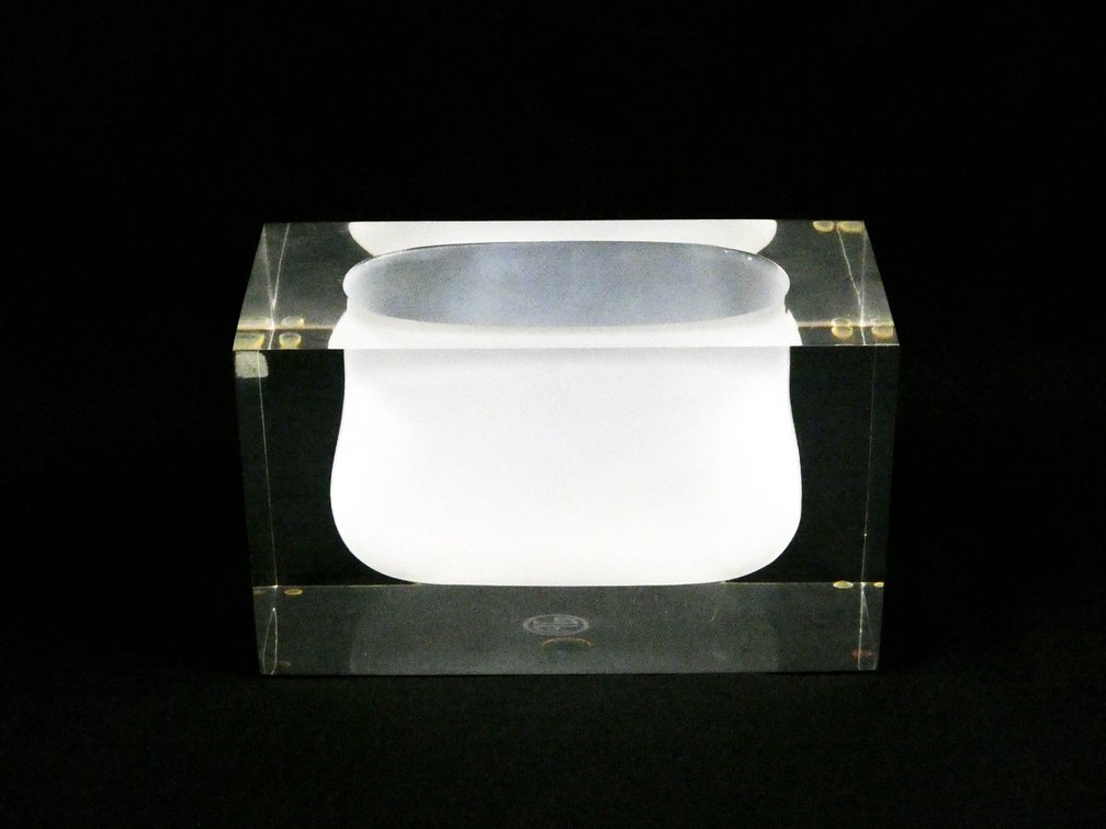 Resin Block Centerpiece Bowl by Jonathan Adler