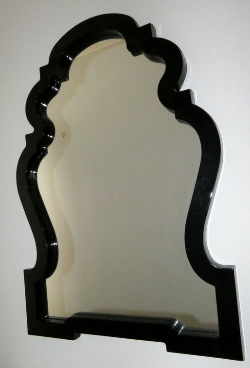 Black Frame Wall Mirror by Cooper Classics