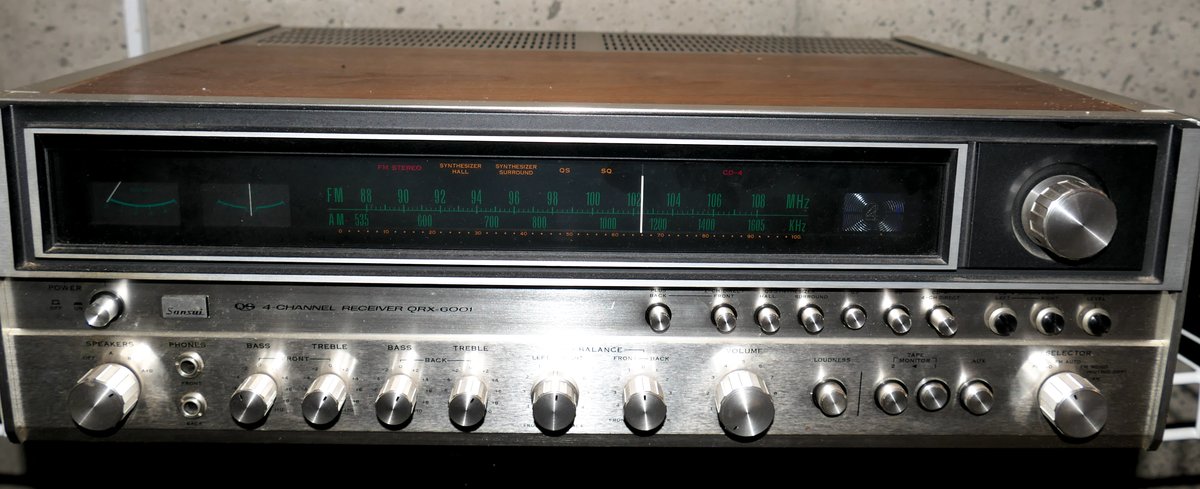 Sansui QRX-6001 Four-Channel Receiver