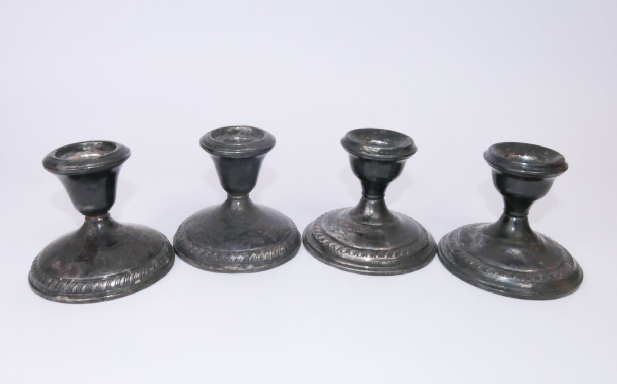 Sterling Candlestick Holders
