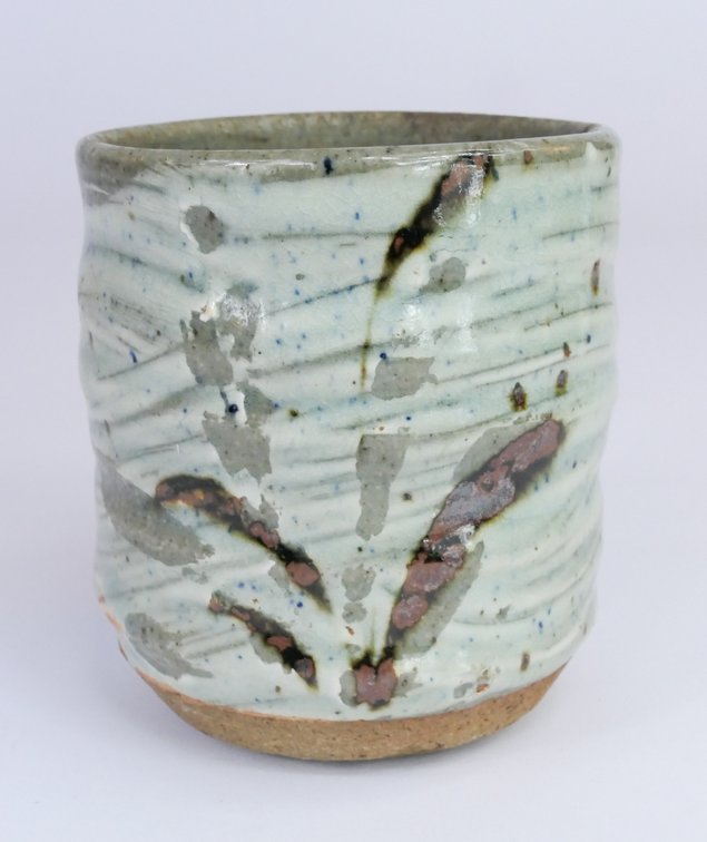 Asian Shino Stoneware Teacup