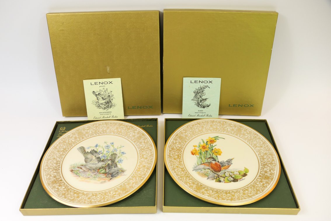 Lenox Boehm Birds Collection Plates