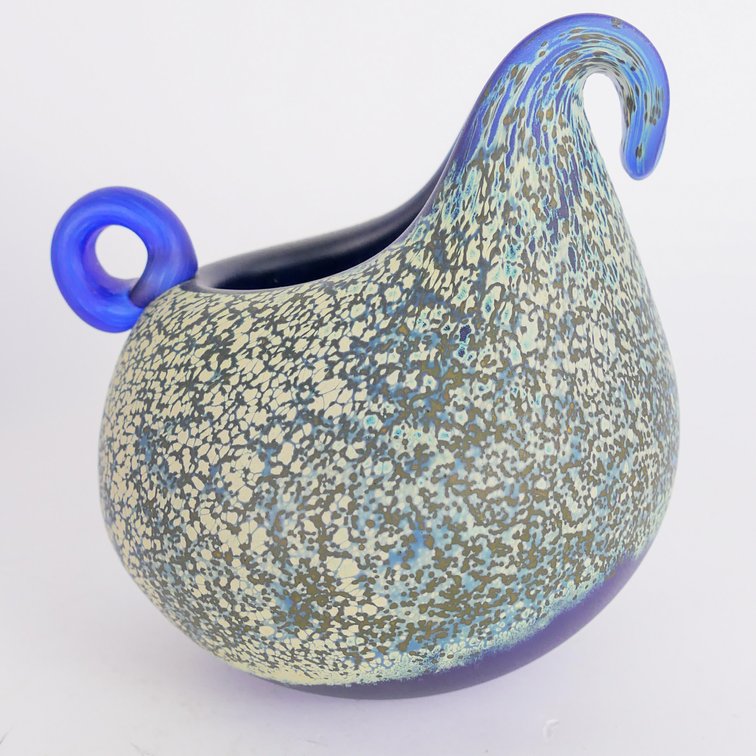 Handblown Art Glass Decorative Pitcher