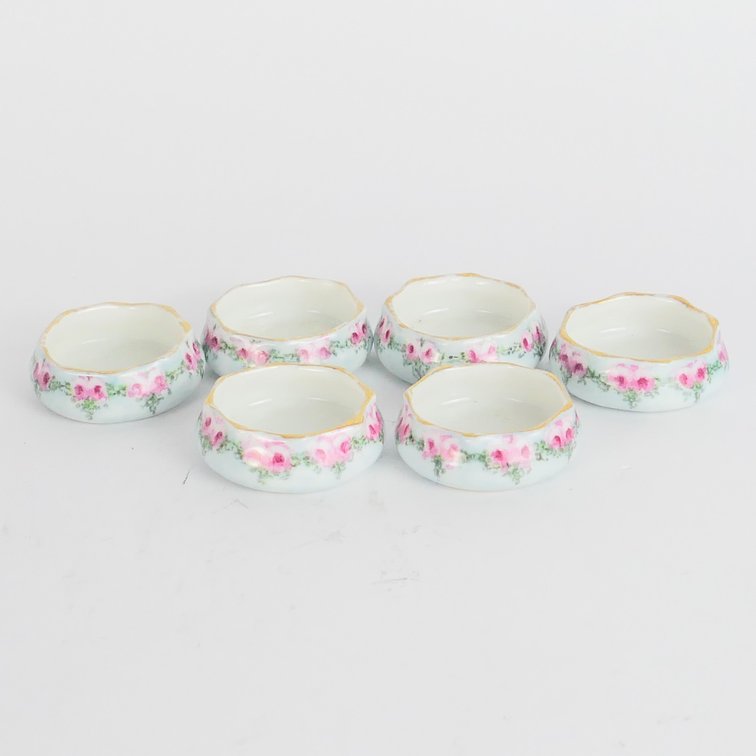 Antique Porcelain Salt Cellars