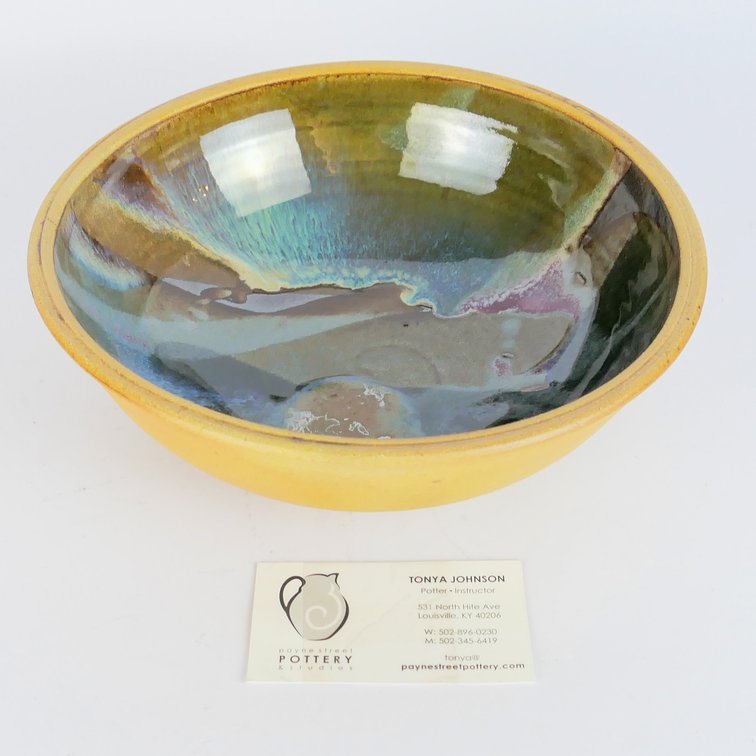 Louisville Artist Tonya Johnson Pottery Bowl