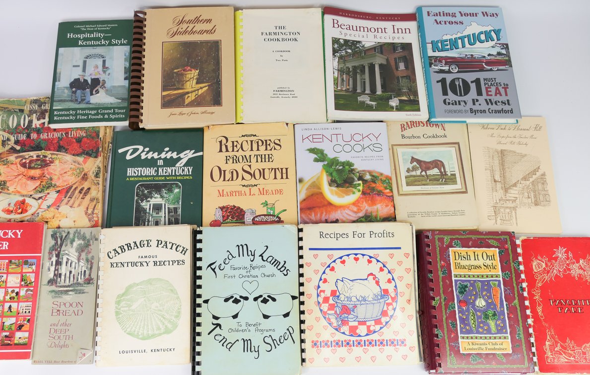 Spiral Bound Local and Southern Cooking Cookbooks