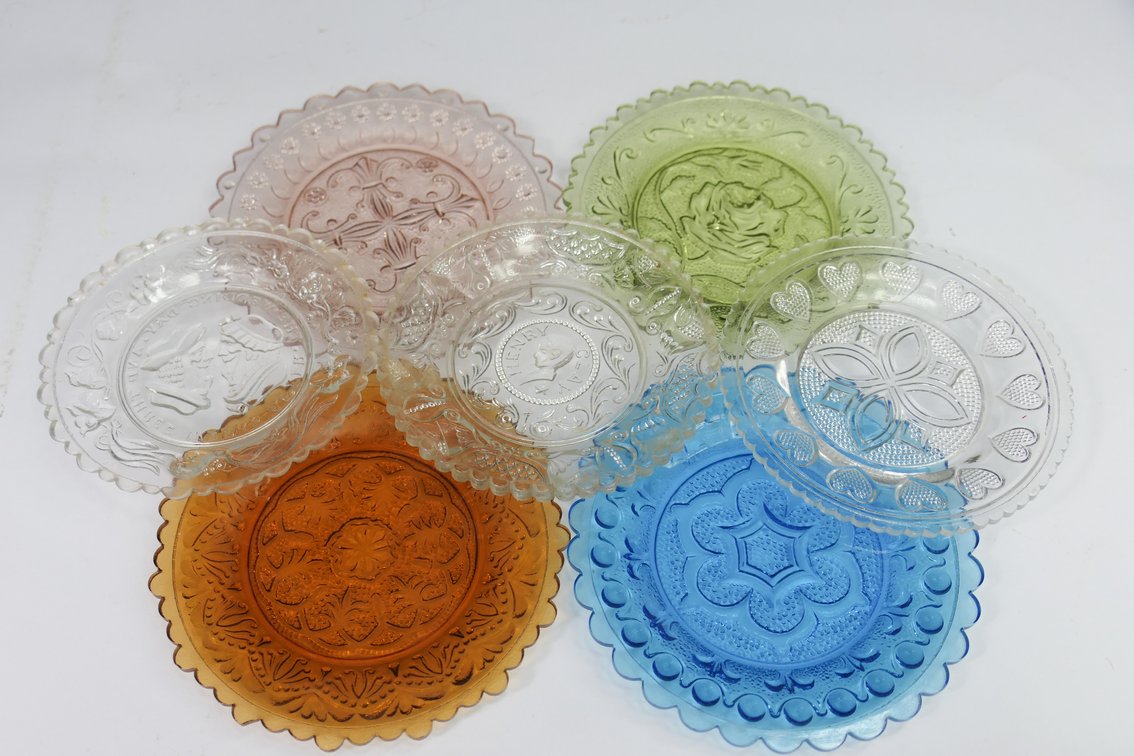 Glass Mini Plates/Coaster