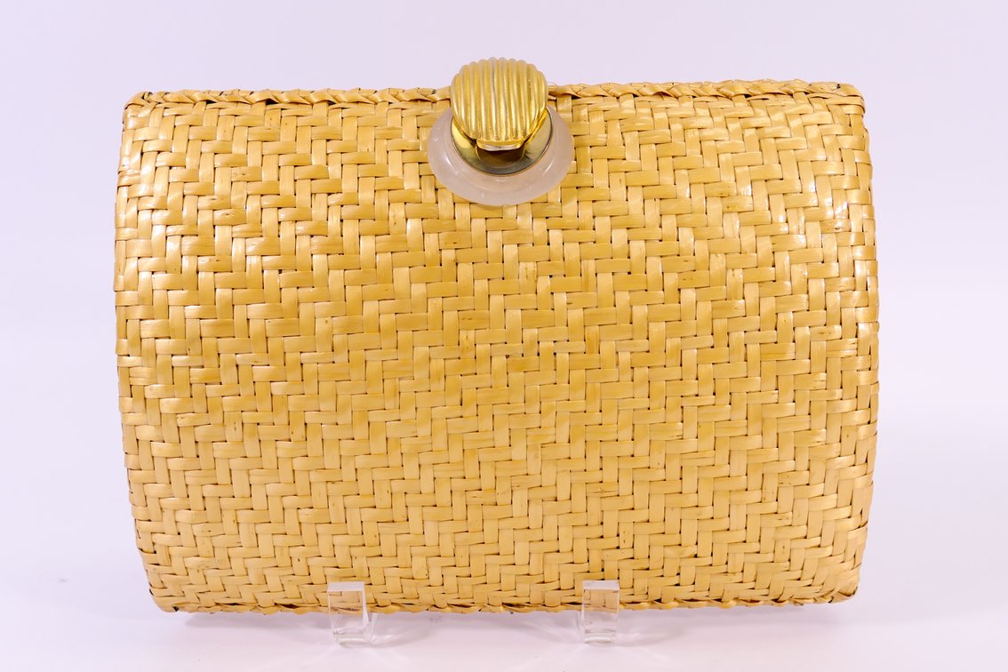 Rodo Wicker Clutch
