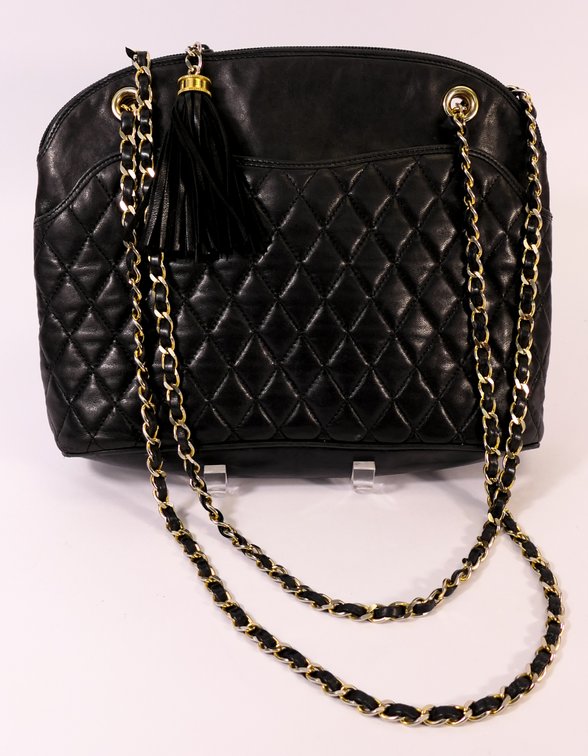 Bally Quilted Leather Shoulder Bag