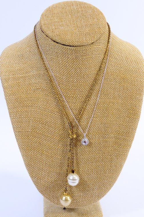 Two Sterling Silver Necklaces