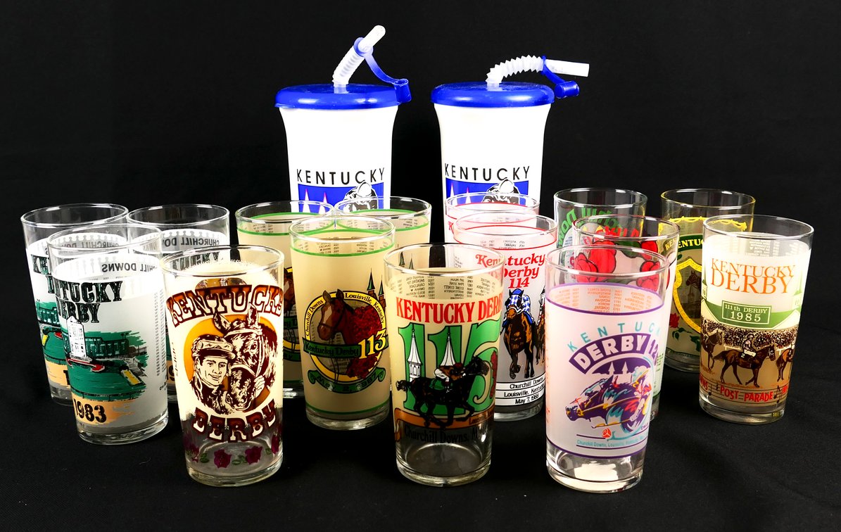 1970s to 1980s Kentucky Derby Glasses and More