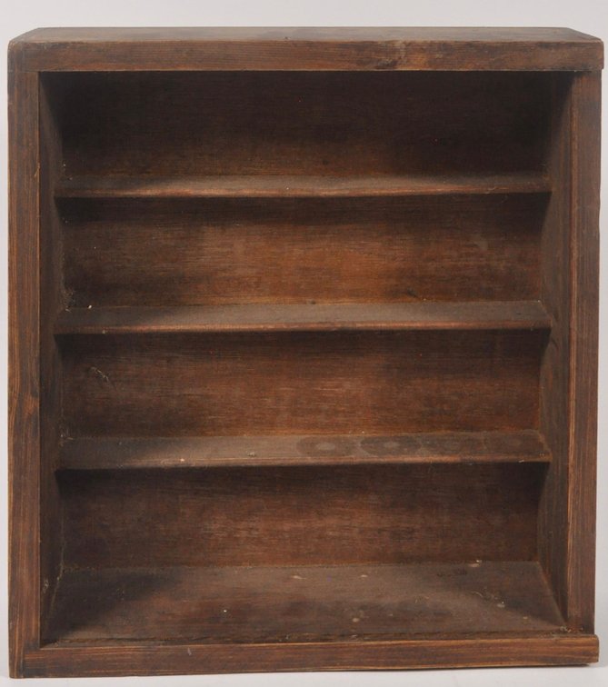 Free Standing Pine Curio Display