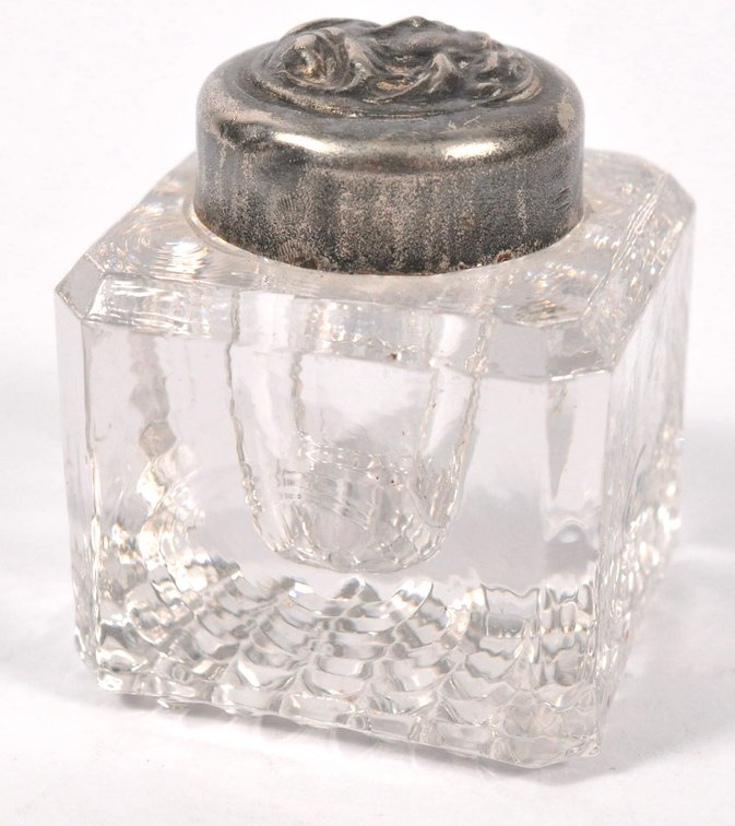 Art Nouveau Inkwell