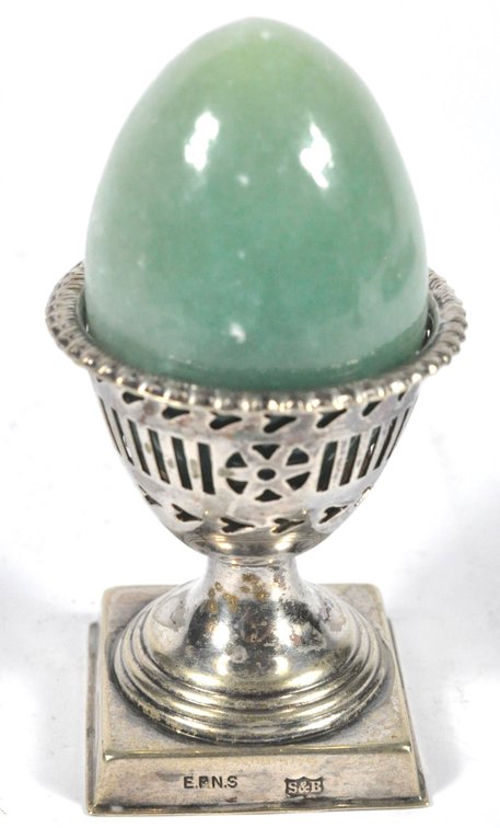 Pierced Pedestal Egg Cup