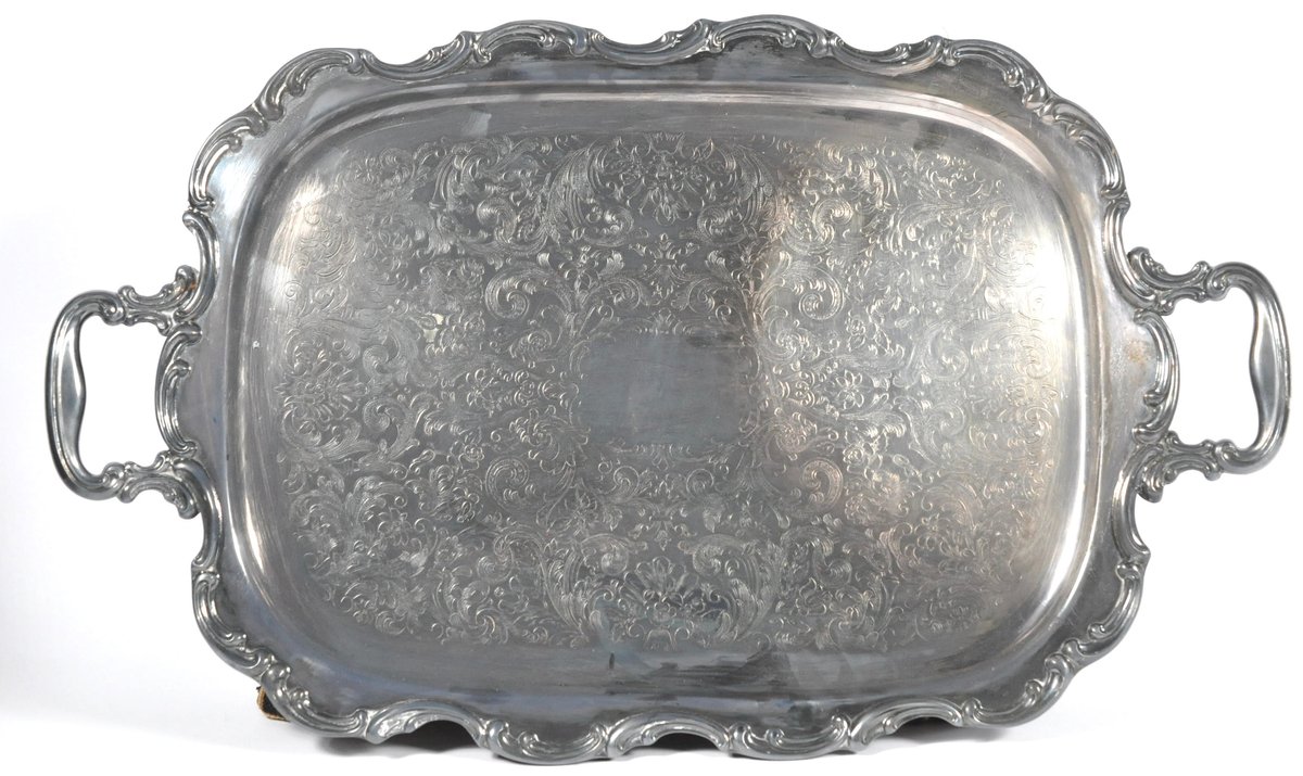 Silverplate Serving Tray