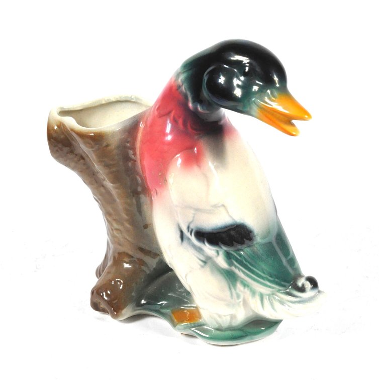 Vintage Royal Copley Mallard Duck Planter
