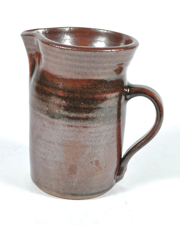 Brown Studio Pottery Pitcher